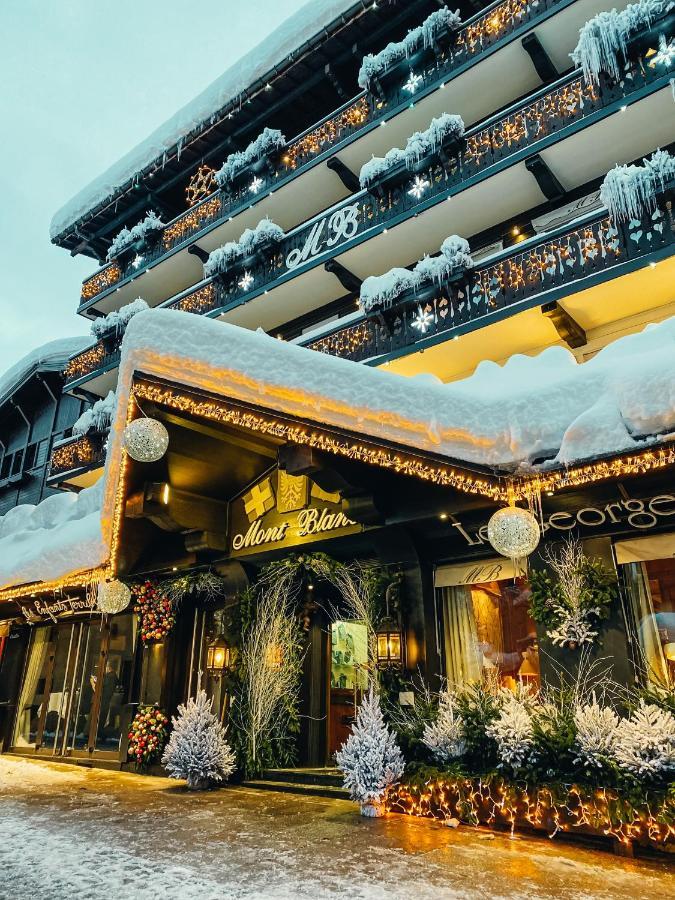 Hotel Mont Blanc Megève Exteriör bild