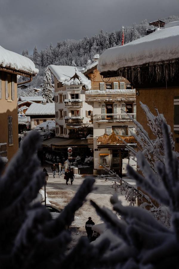 Hotel Mont Blanc Megève Exteriör bild