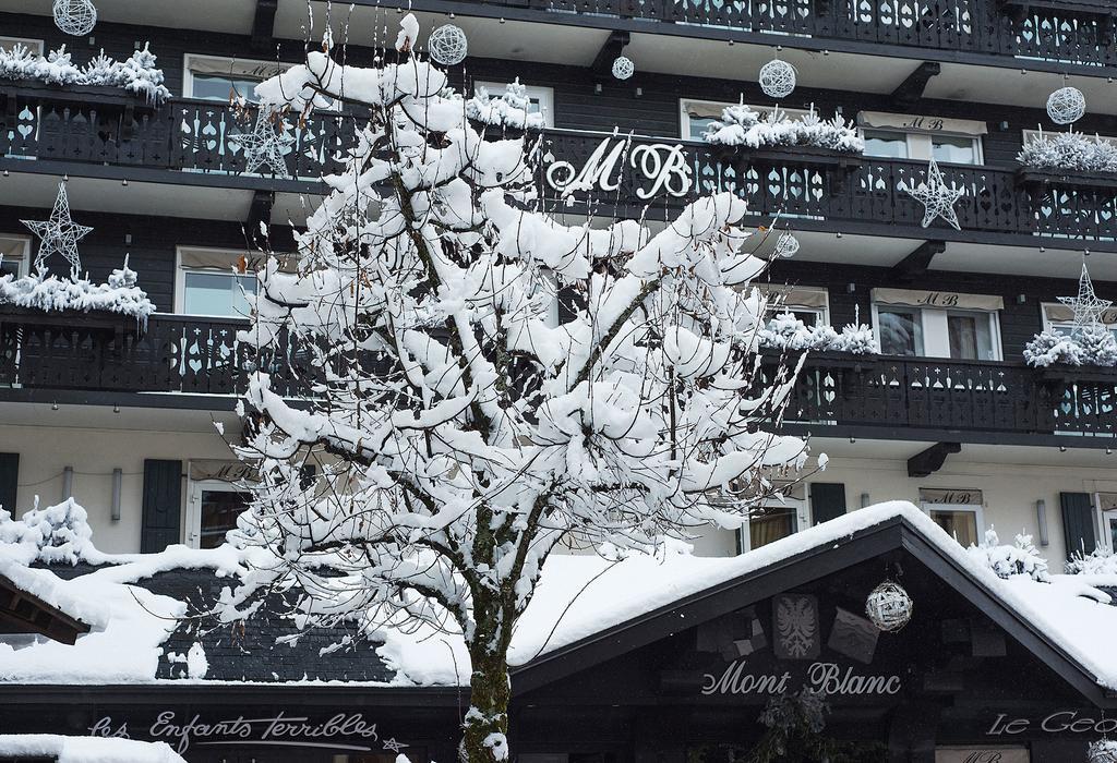 Hotel Mont Blanc Megève Exteriör bild